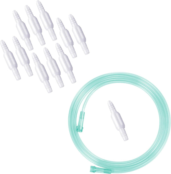 Wholsale 10 Pack Oxygen Tubing Connector with 7ft Oxygen Tubing 15set/40set